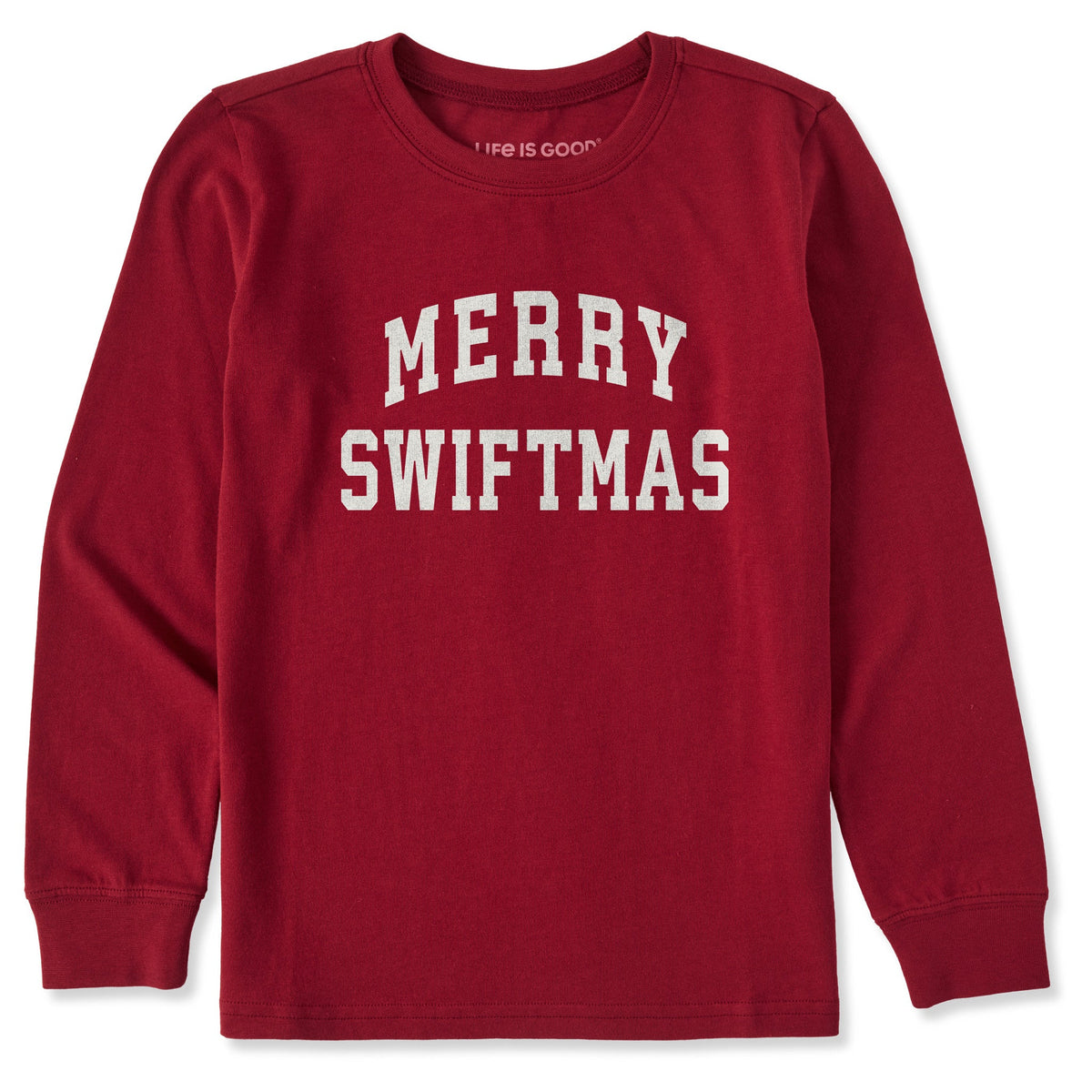 Kids Merry Swiftmas Arch Long Sleeve Crusher Tee product image 1