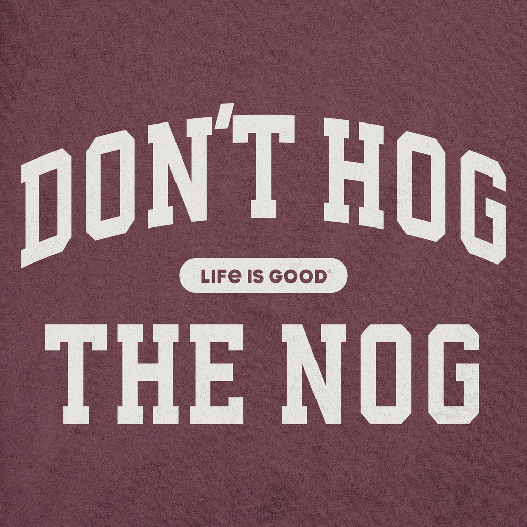 Men's Don't Hog the Nog Arch Long Sleeve Crusher Tee product image 2