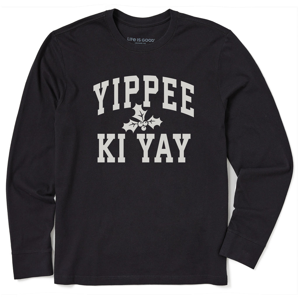 Men's Yippee Ki Yay Arch Long Sleeve Crusher Tee product image 1