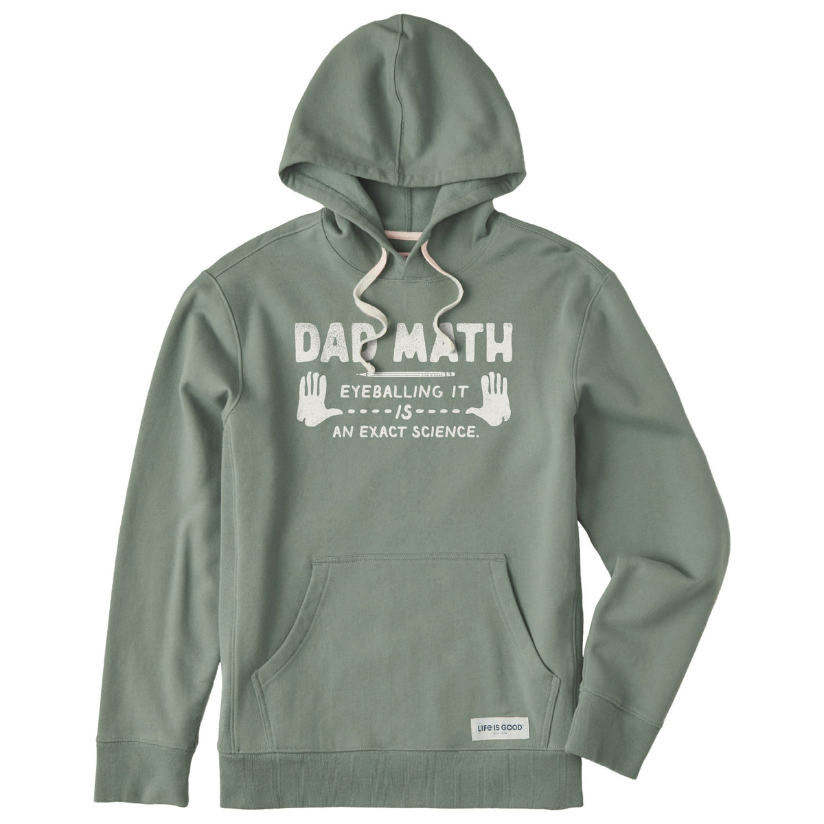 Men's Dad Math Simply True Fleece Hoodie product image 1