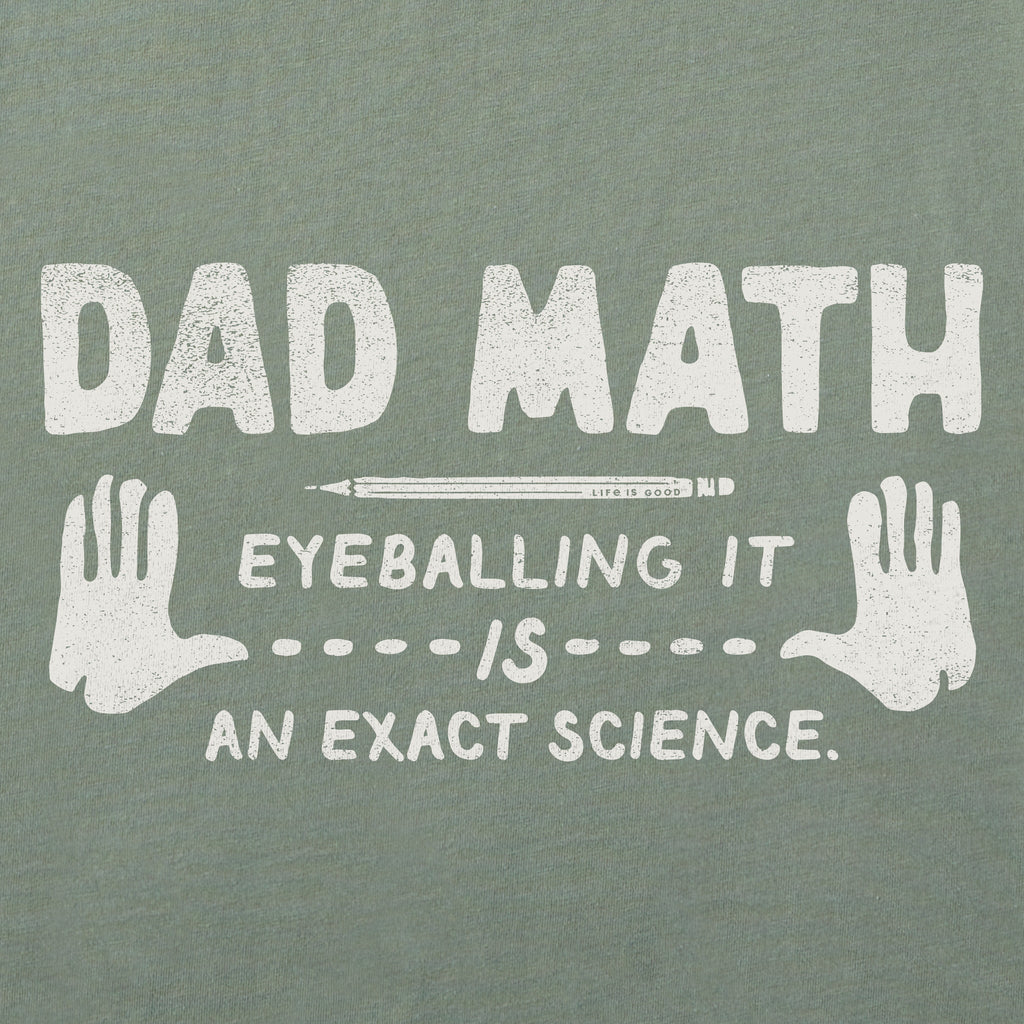 Men's Dad Math Short Sleeve Crusher Tee product image 2