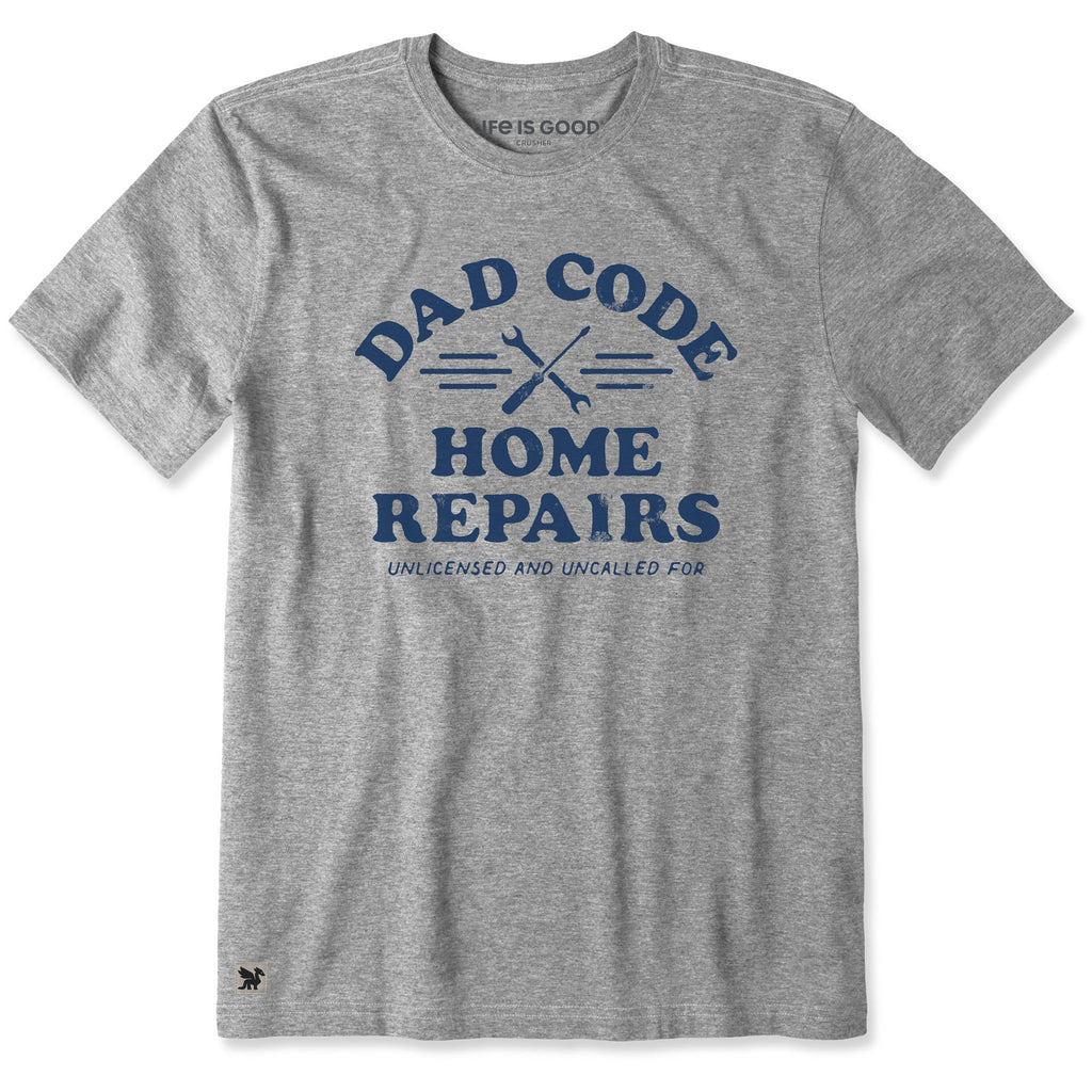 Men's Dad Code Home Repairs Short Sleeve Crusher Tee product image 1