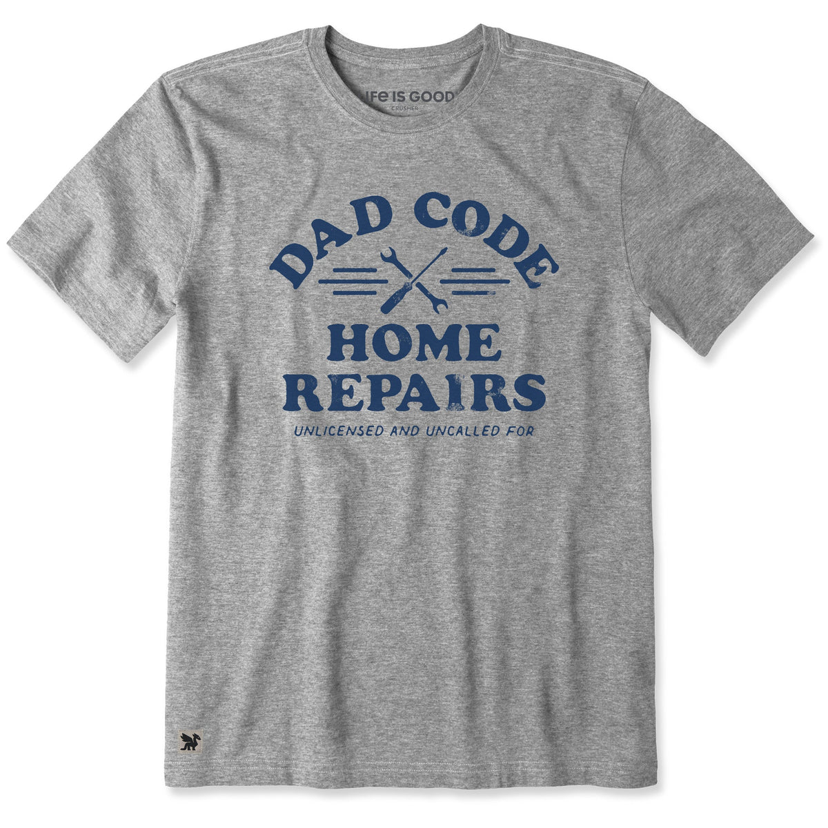 Men's Dad Code Home Repairs Short Sleeve Crusher Tee product image 1