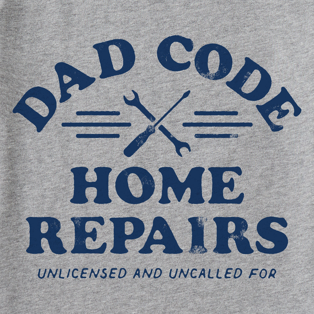 Men's Dad Code Home Repairs Short Sleeve Crusher Tee product image 2