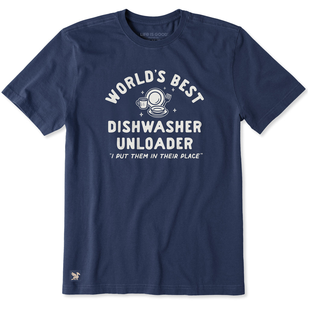 Men's World's Best Dishwasher Unloader Short Sleeve Crusher product image 1