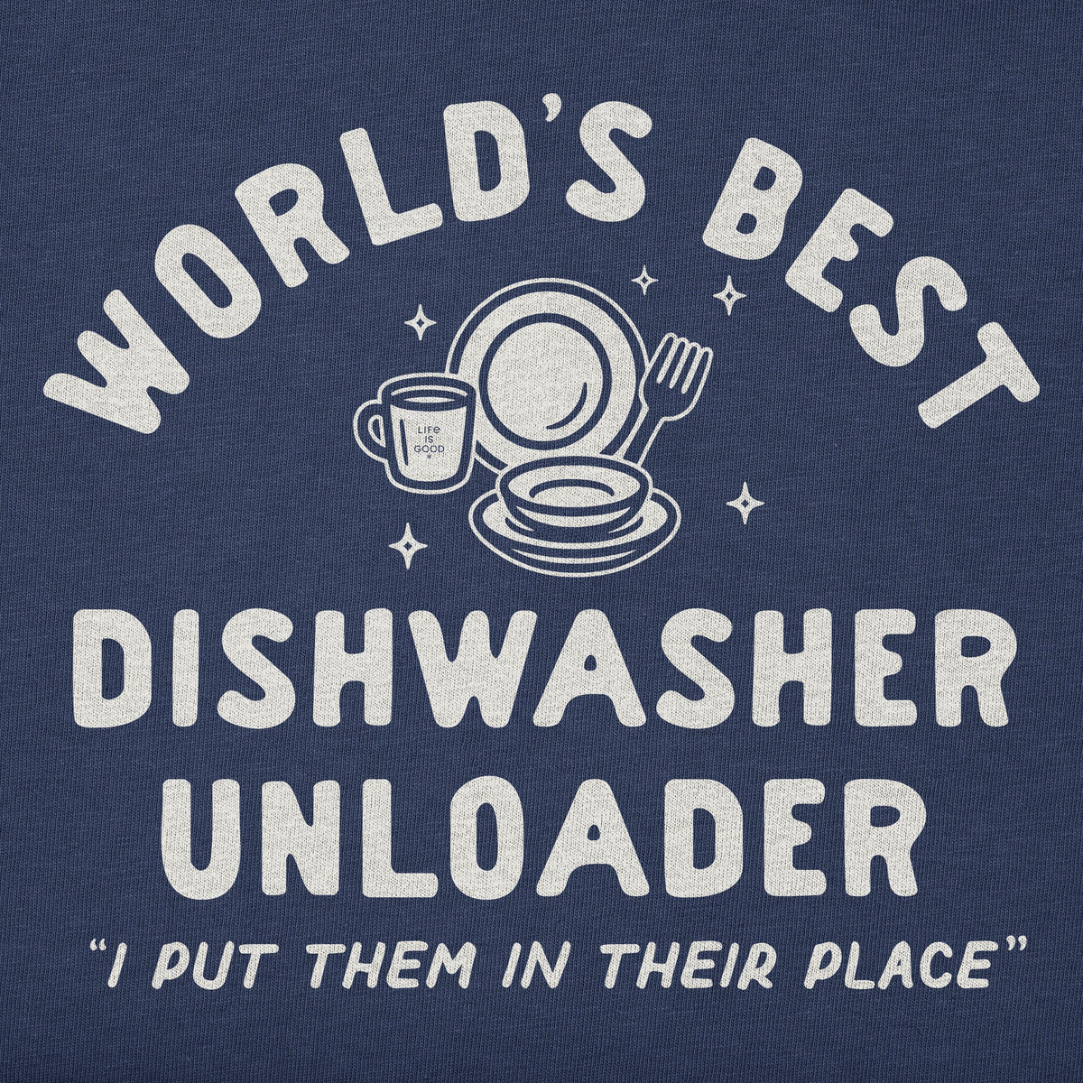 Men's World's Best Dishwasher Unloader Short Sleeve Crusher product image 2