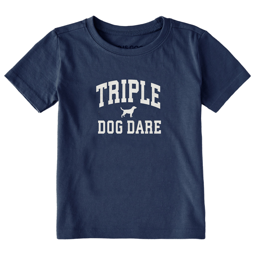 Toddler Triple Dog Dare Arch Short Sleeve Crusher Tee product image 1