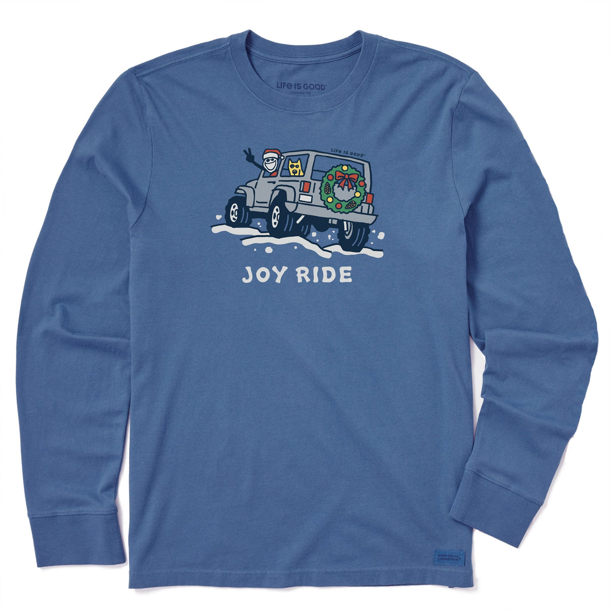 Men's Joy Ride Jack and Rocket Long Sleeve Crusher Tee product image 1