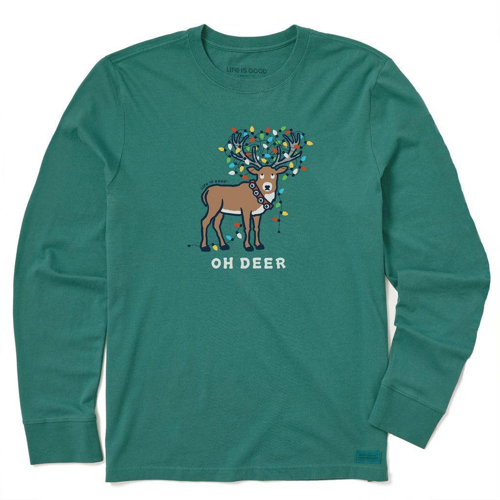 Men's Oh Deer Long Sleeve Crusher Tee product image 1