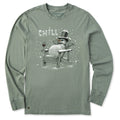 Men's Chill Snowman Adirondack Long Sleeve Crusher Tee product image 1