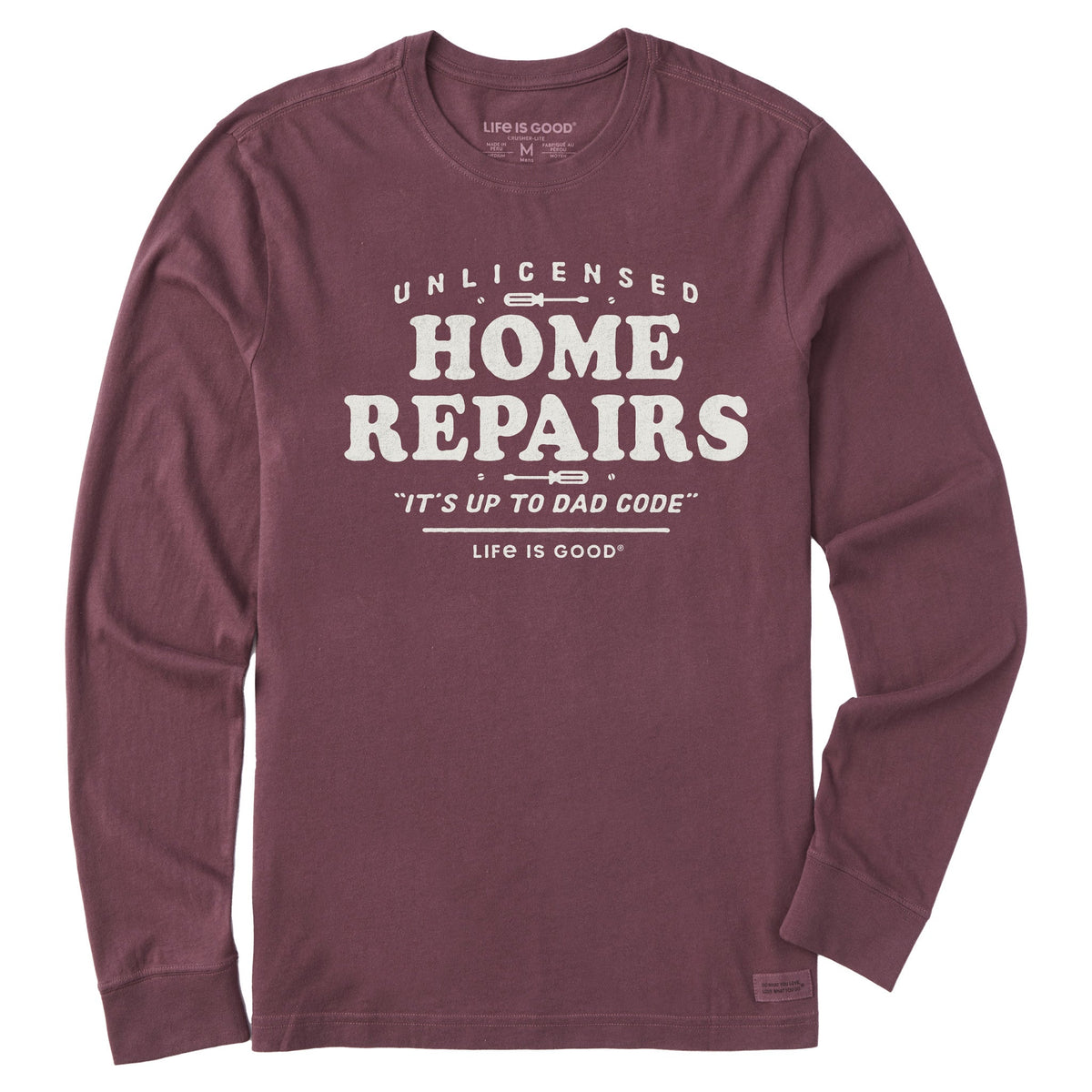 Men's Home Repairs Long Sleeve Crusher Tee product image 1