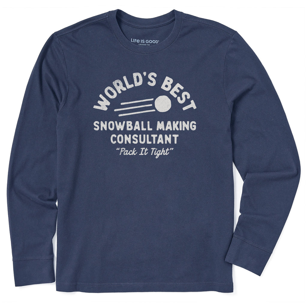 Men's Snowball Consultant Long Sleeve Crusher Tee product image 1