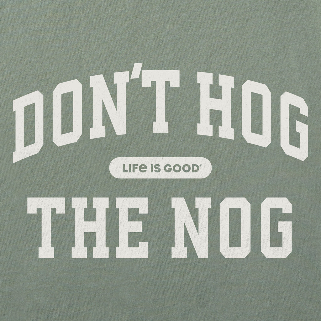 Women's Don't Hog the Nog Arch Short Sleeve Crusher Boxy Tee product image 2