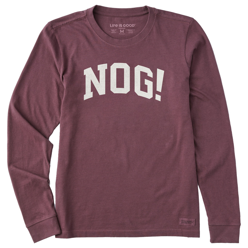 Women's Nog! Arch Long Sleeve Crusher Tee product image 1