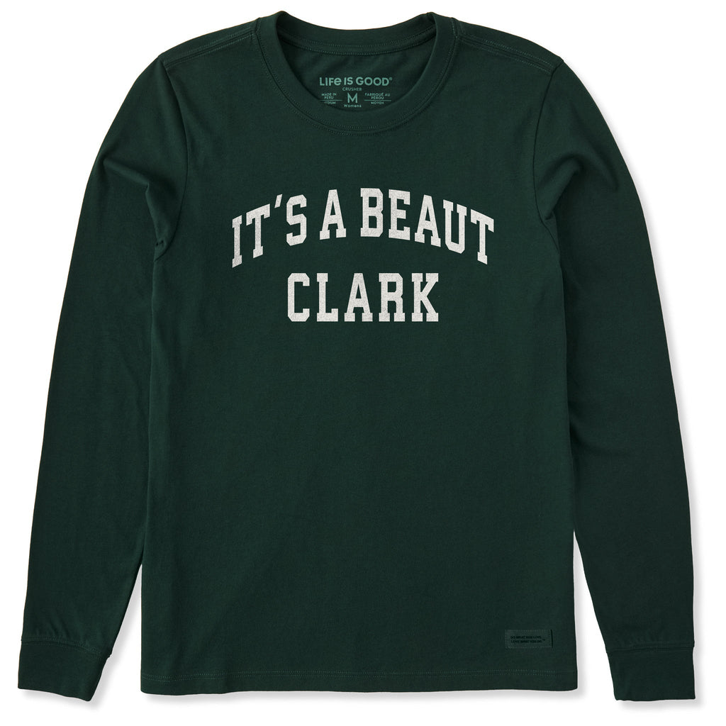Women's It's a Beaut Arch Long Sleeve Crusher Tee product image 1