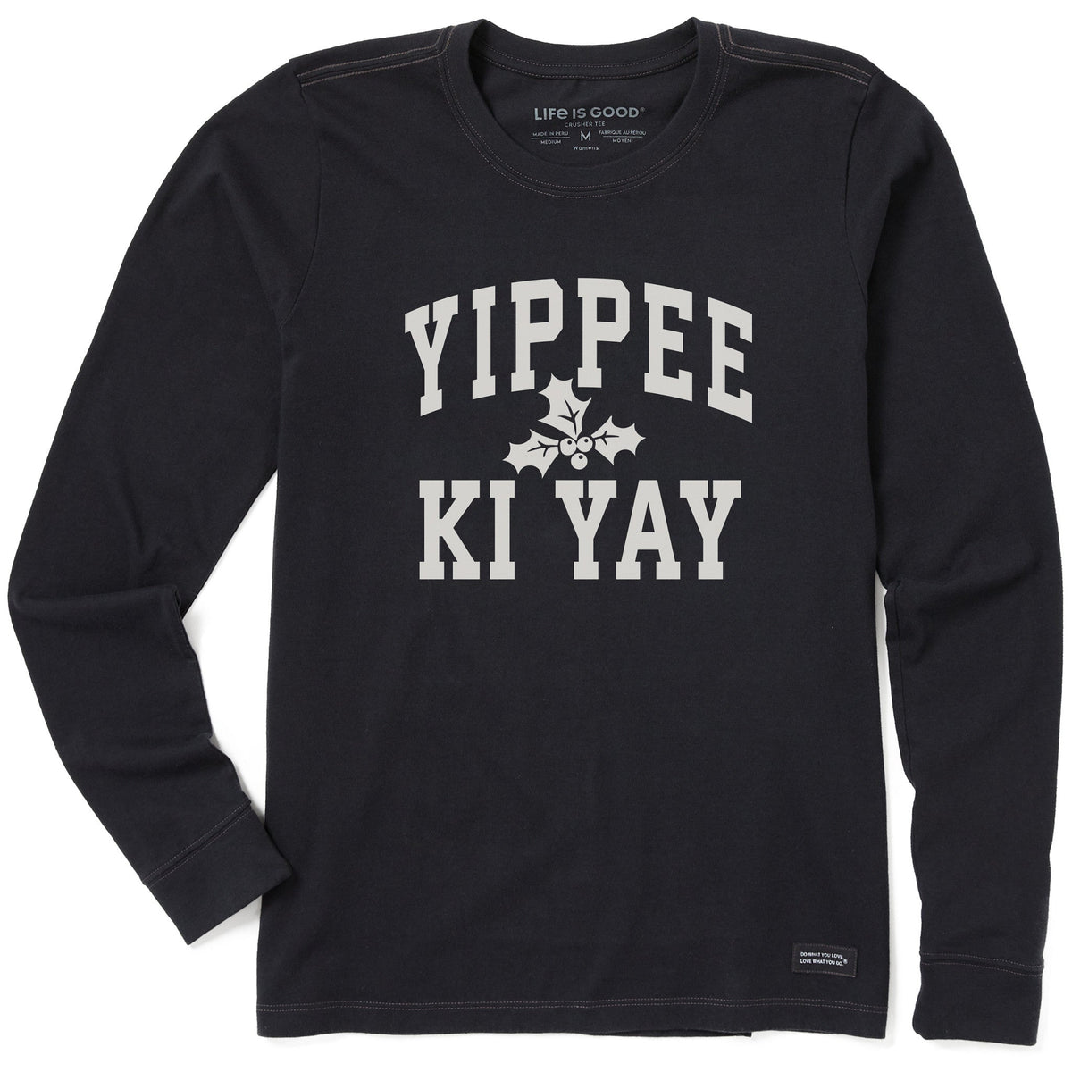 Women's Yippee Ki Yay Arch Long Sleeve Crusher Tee product image 1