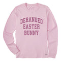 Women's Deranged Easter Bunny Arch Long Sleeve Crusher Tee product image 1