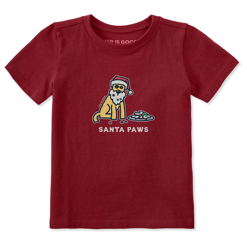 Toddler Santa Paws Rocket Short Sleeve Crusher Tee product image 1
