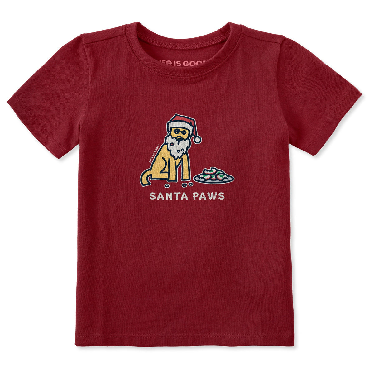 Toddler Santa Paws Rocket Short Sleeve Crusher Tee product image 1