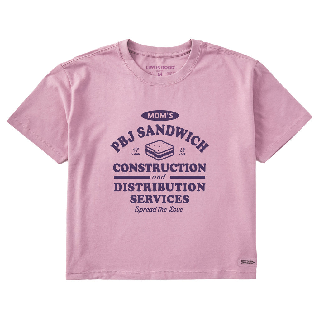 Women's PBJ Sandwich Short Sleeve Crusher Boxy Tee product image 1