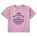 Women's PBJ Sandwich Short Sleeve Crusher Boxy Tee product image 1