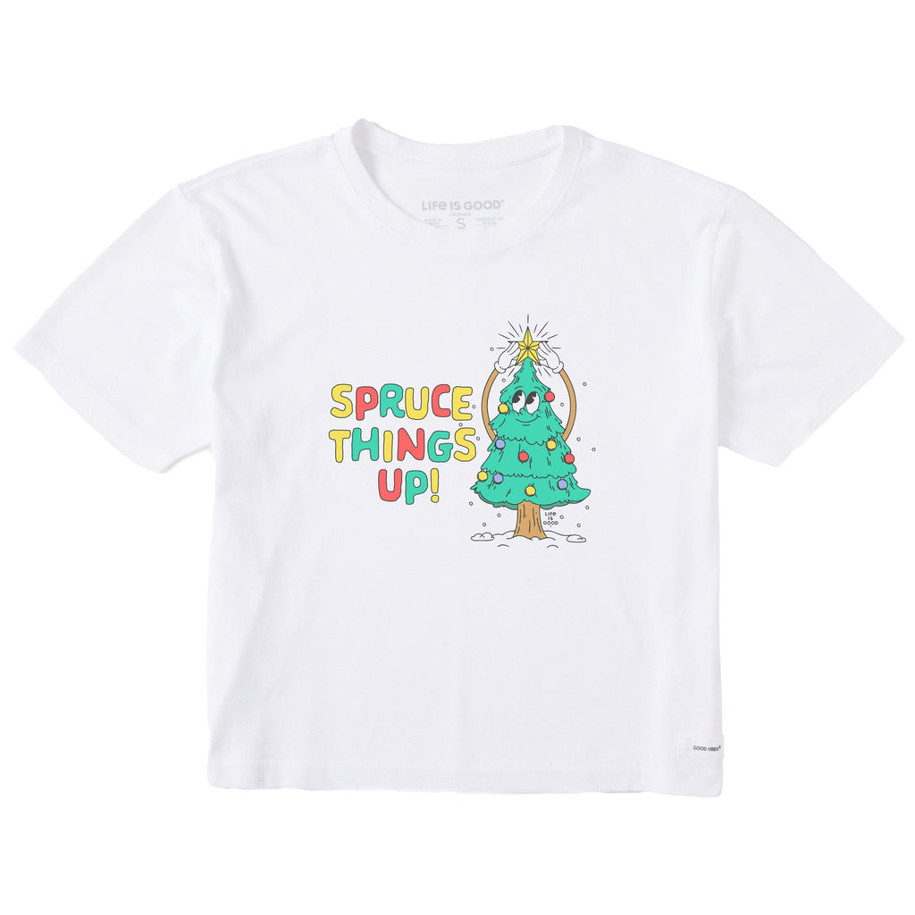 Women's Spruce Things Up! Short Sleeve Crusher Boxy Tee product image 1
