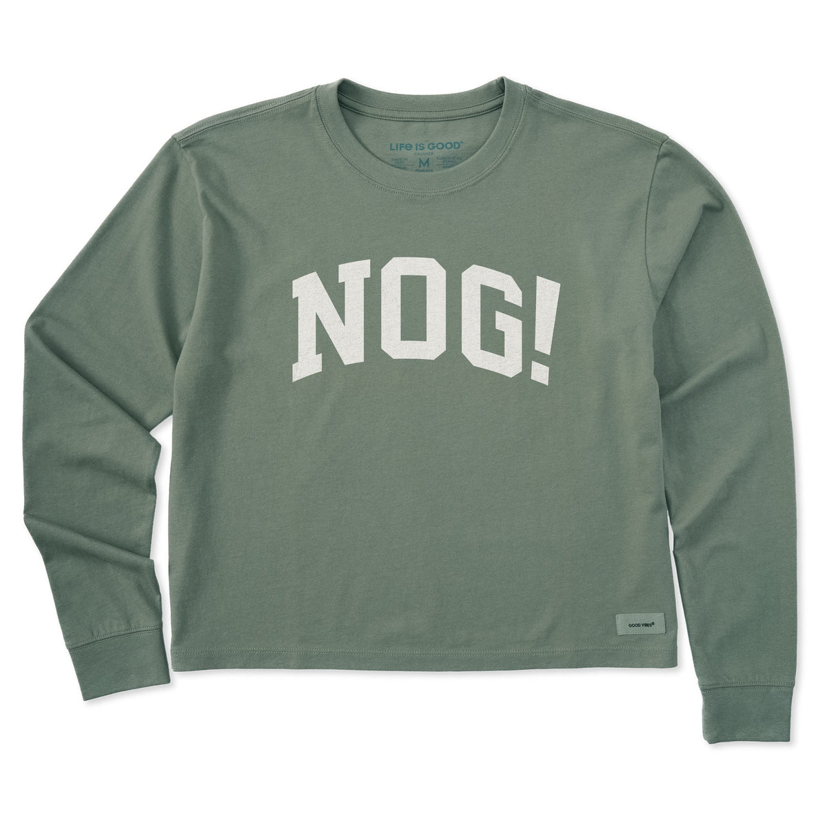 Women's Nog! Arch Long Sleeve Crusher Boxy Tee product image 1