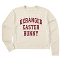 Women's Deranged Easter Bunny Arch Long Sleeve Crusher Boxy product image 1