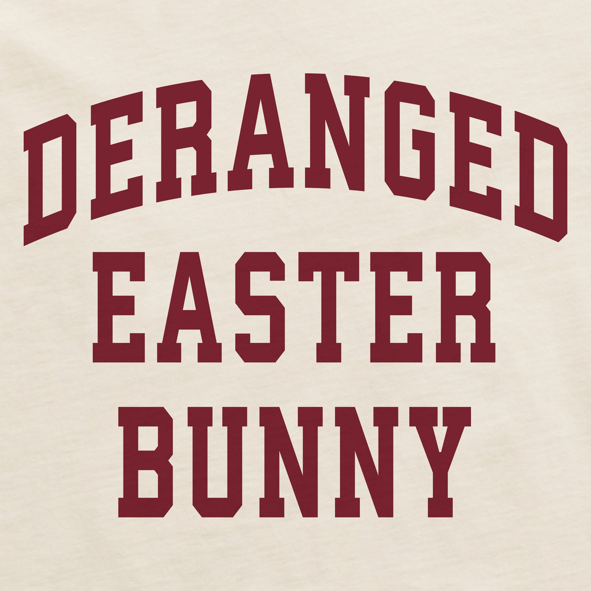 Women's Deranged Easter Bunny Arch Long Sleeve Crusher Boxy product image 2