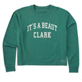 Women's It's a Beaut Arch Long Sleeve Crusher Boxy Tee product image 1