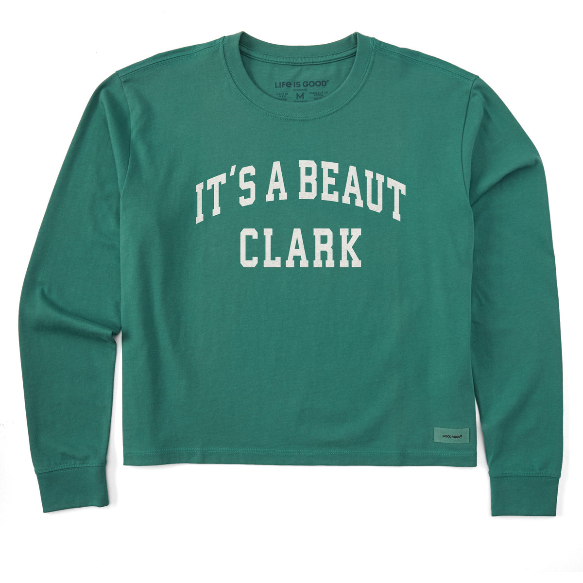 Women's It's a Beaut Arch Long Sleeve Crusher Boxy Tee product image 1