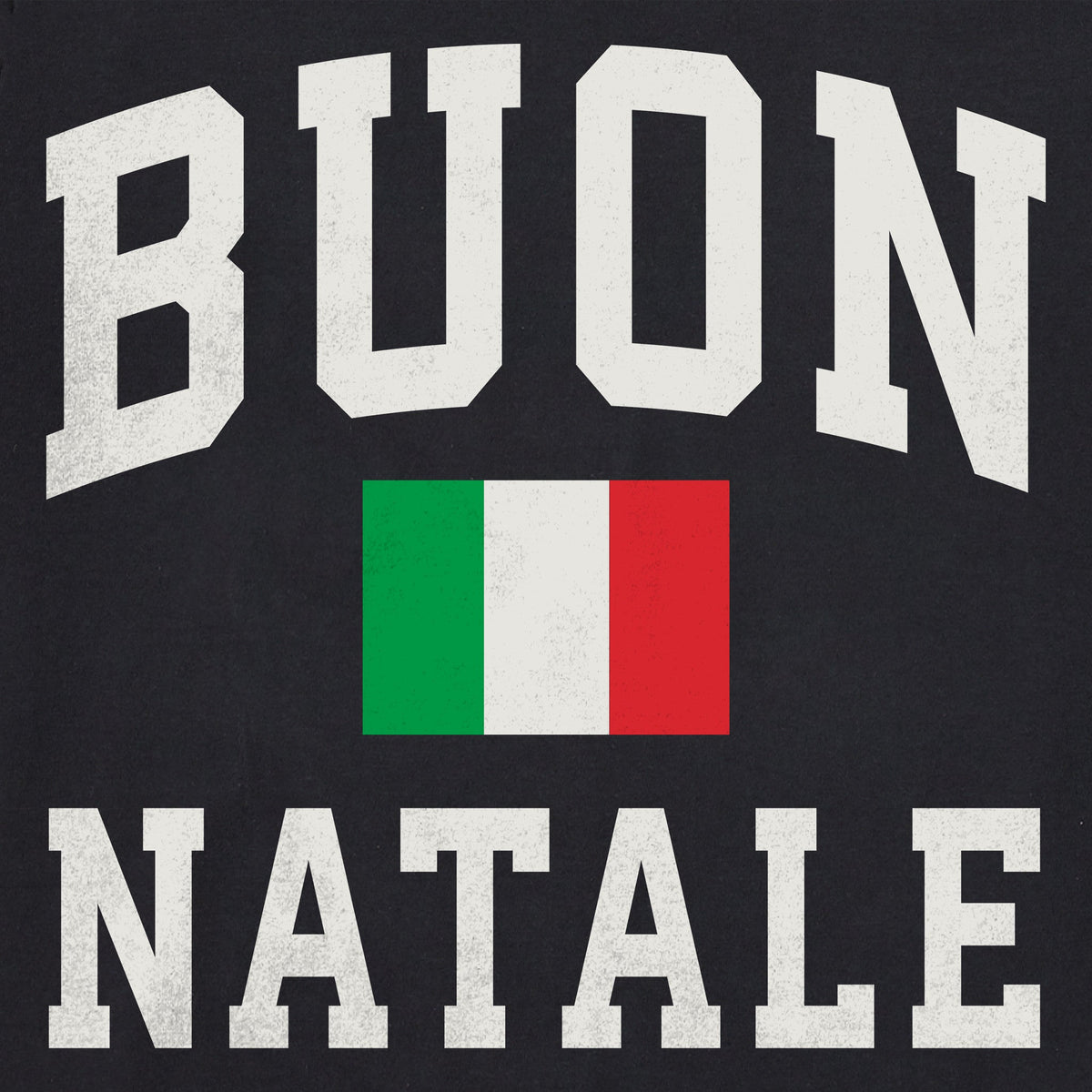 Women's Buon Natale Arch Long Sleeve Crusher Boxy Tee product image 2