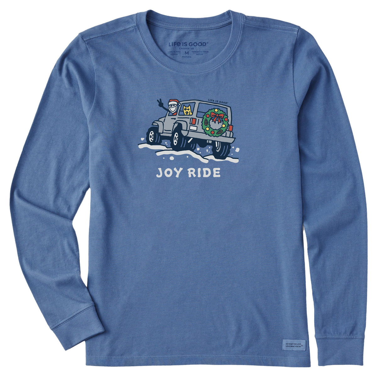 Women's Joy Ride Jack and Rocket Long Sleeve Crusher Tee product image 1
