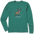 Women's Oh Deer Long Sleeve Crusher Tee product image 1