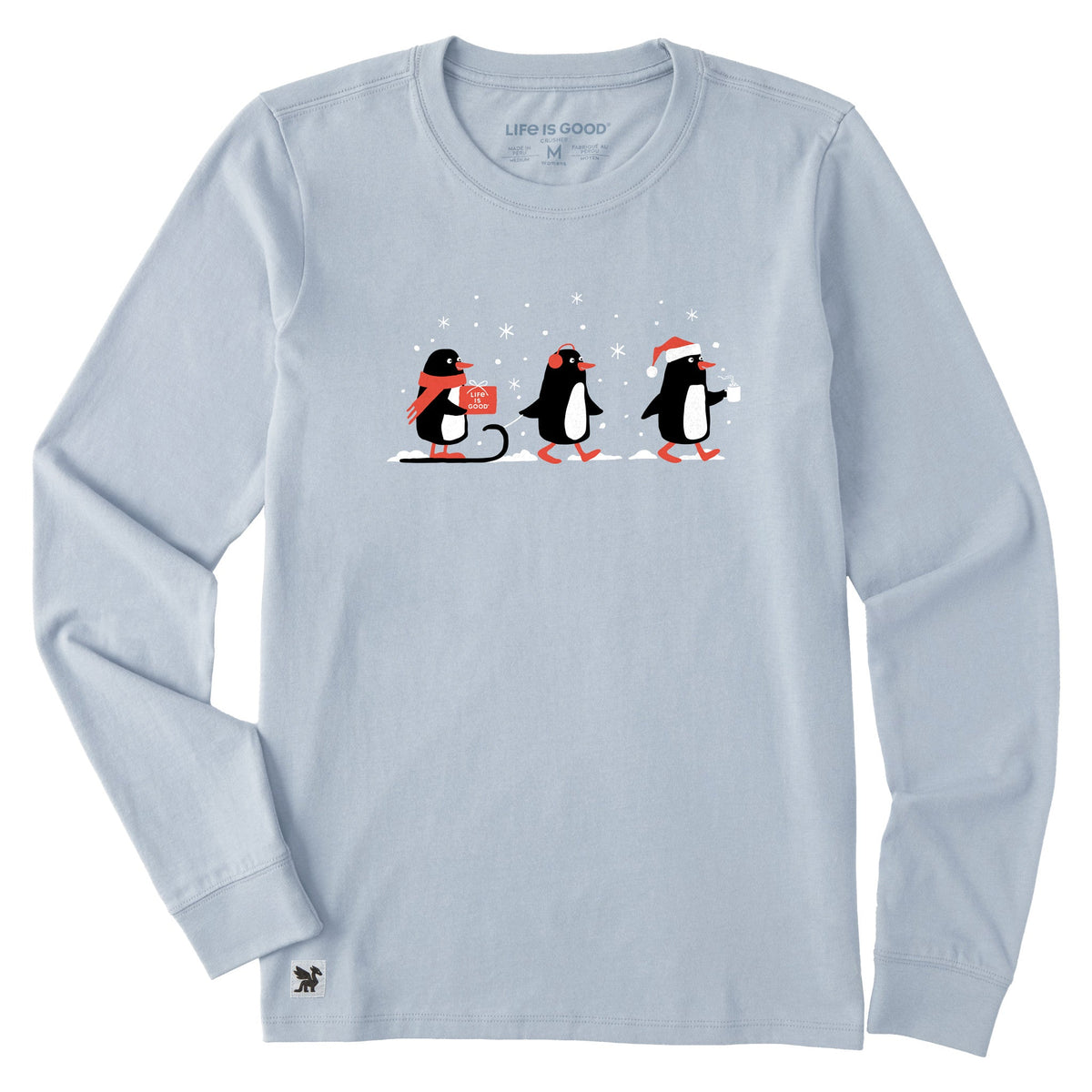 Women's Penguin Trio Long Sleeve Crusher Tee product image 1