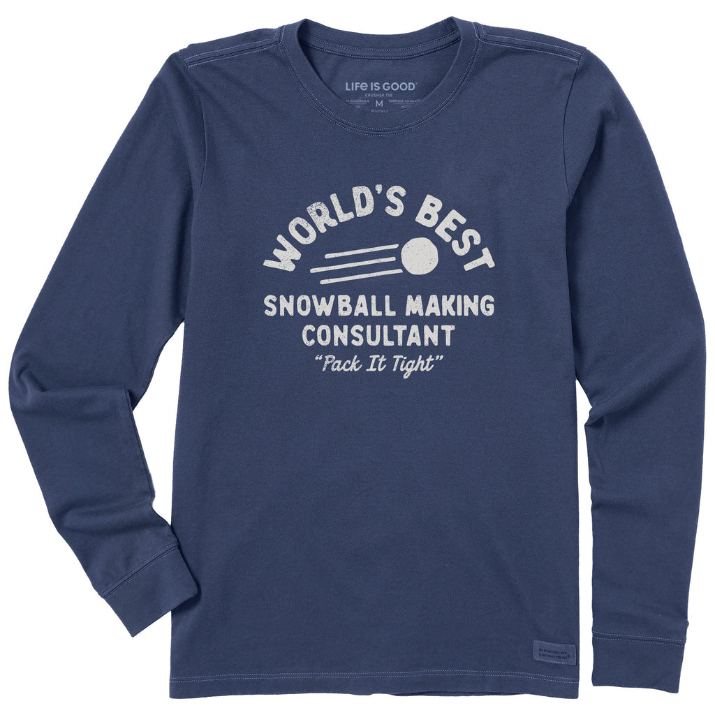 Women's Snowball Consultant Long Sleeve Crusher Tee product image 1