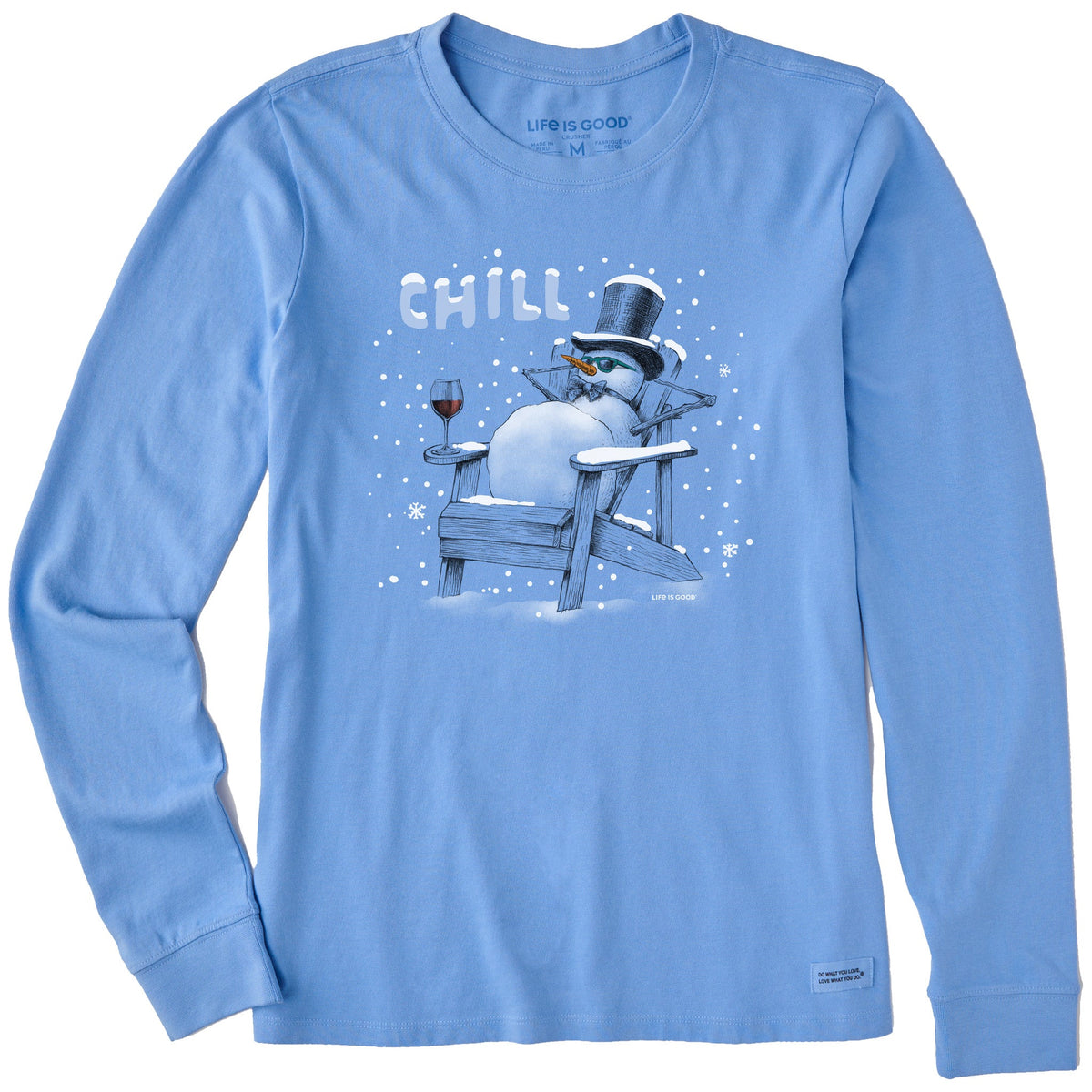 Women's Chill Snowman Adirondack Long Sleeve Crusher Tee product image 1