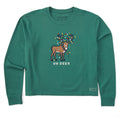 Women's Oh Deer Long Sleeve Crusher Boxy Tee product image 1