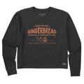Women's Gingerbread Construction Long Sleeve Crusher Boxy product image 1