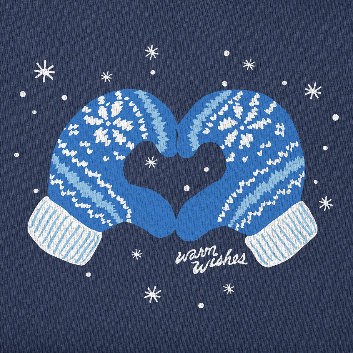 Women's Warm Wishes Heart Long Sleeve Crusher Boxy Tee product image 2