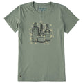 Women's Making Spirits Bright Bottles Short Sleeve Crusher product image 1