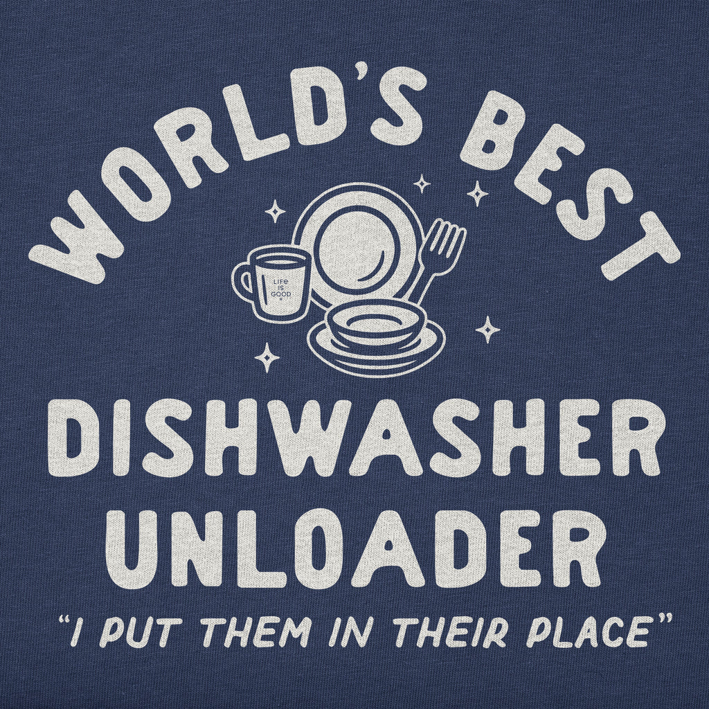 Women's World's Best Dishwasher Unloader Short Sleeve product image 2