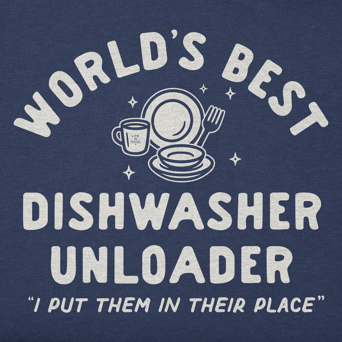 Women's World's Best Dishwasher Unloader Short Sleeve product image 2