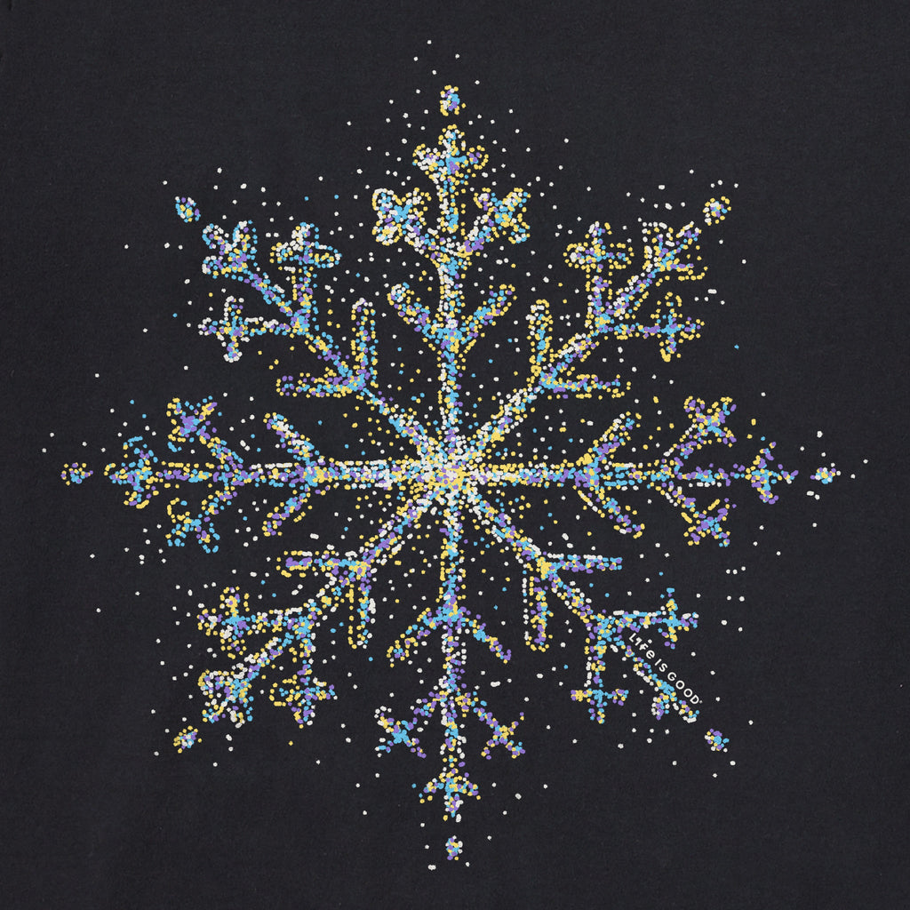 Women's Bright Sparkle Snowflake Crusher-LITE Shrunken Tee product image 2