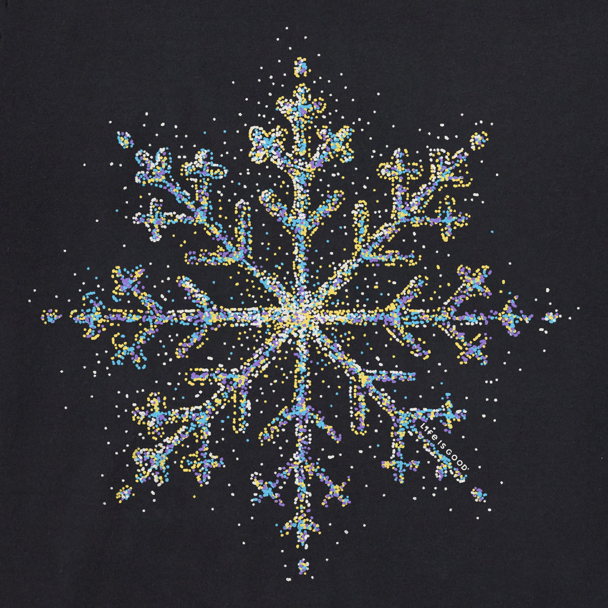 Women's Bright Sparkle Snowflake Crusher-LITE Shrunken Tee product image 2