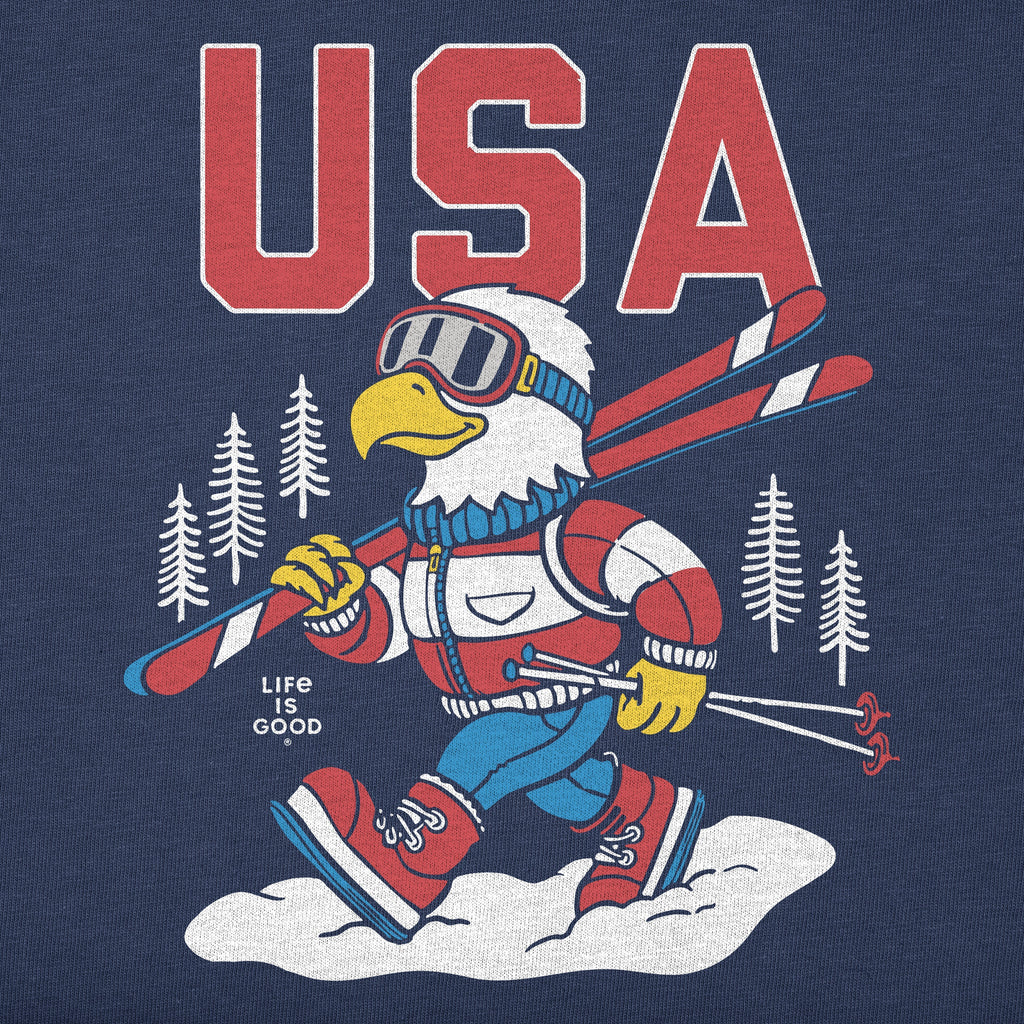 Kids USA Eagle Ski Long Sleeve Crusher Tee product image 2