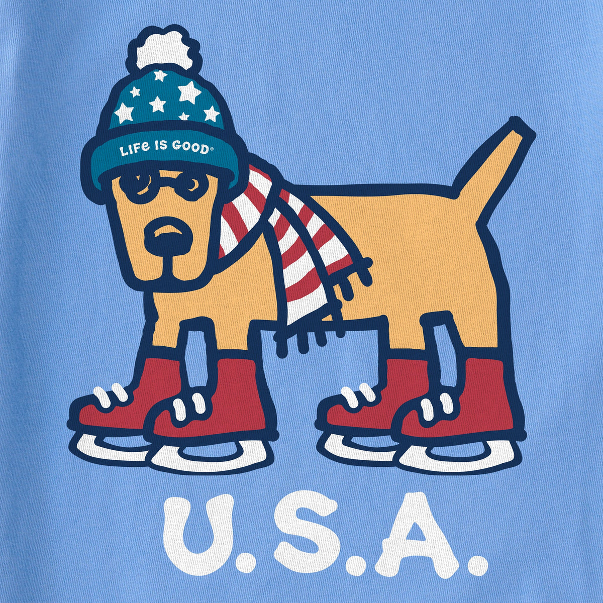 Kids Rocket USA Skater Long Sleeve Crusher Tee product image 2