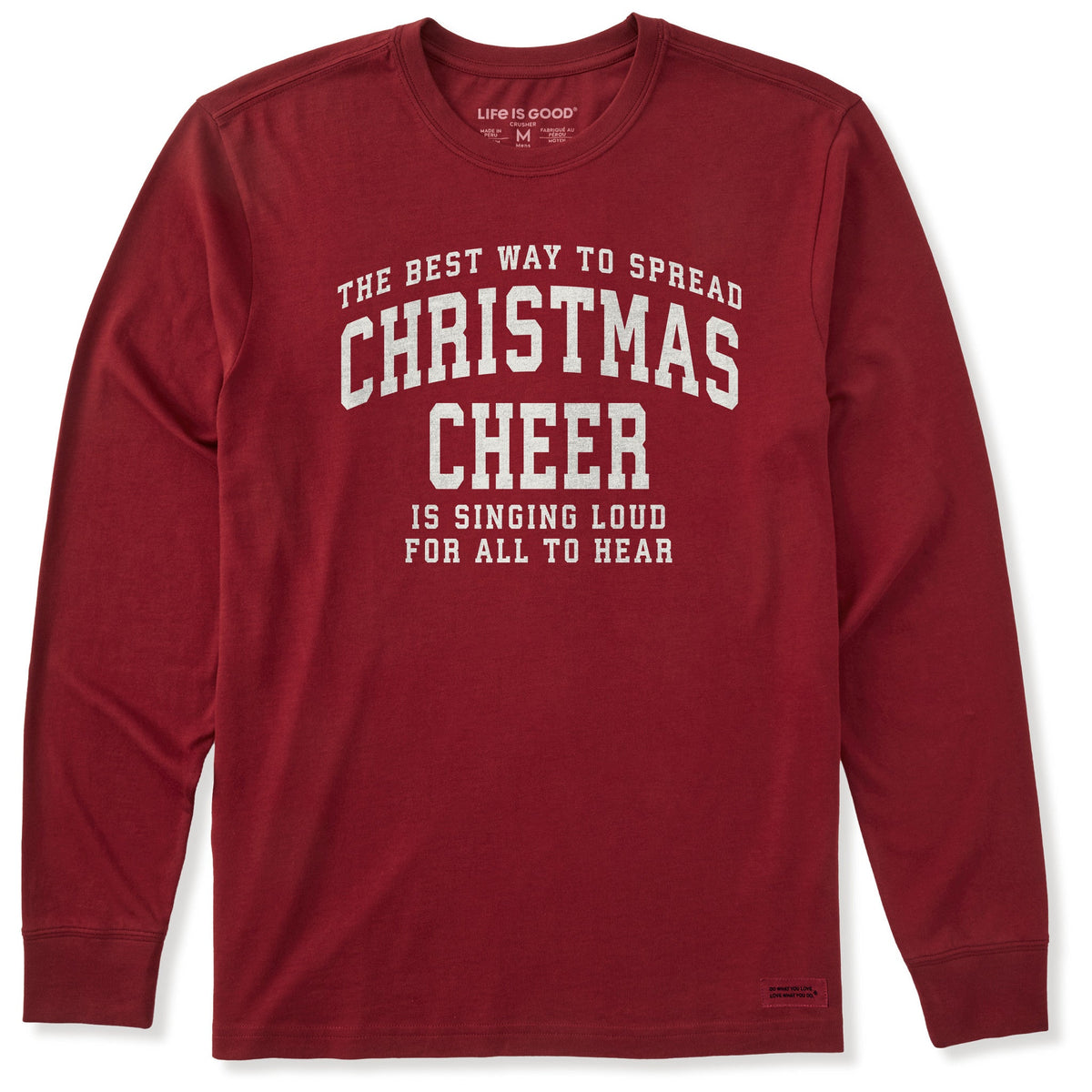 Men's Christmas Cheer Arch Long Sleeve Crusher Tee product image 3