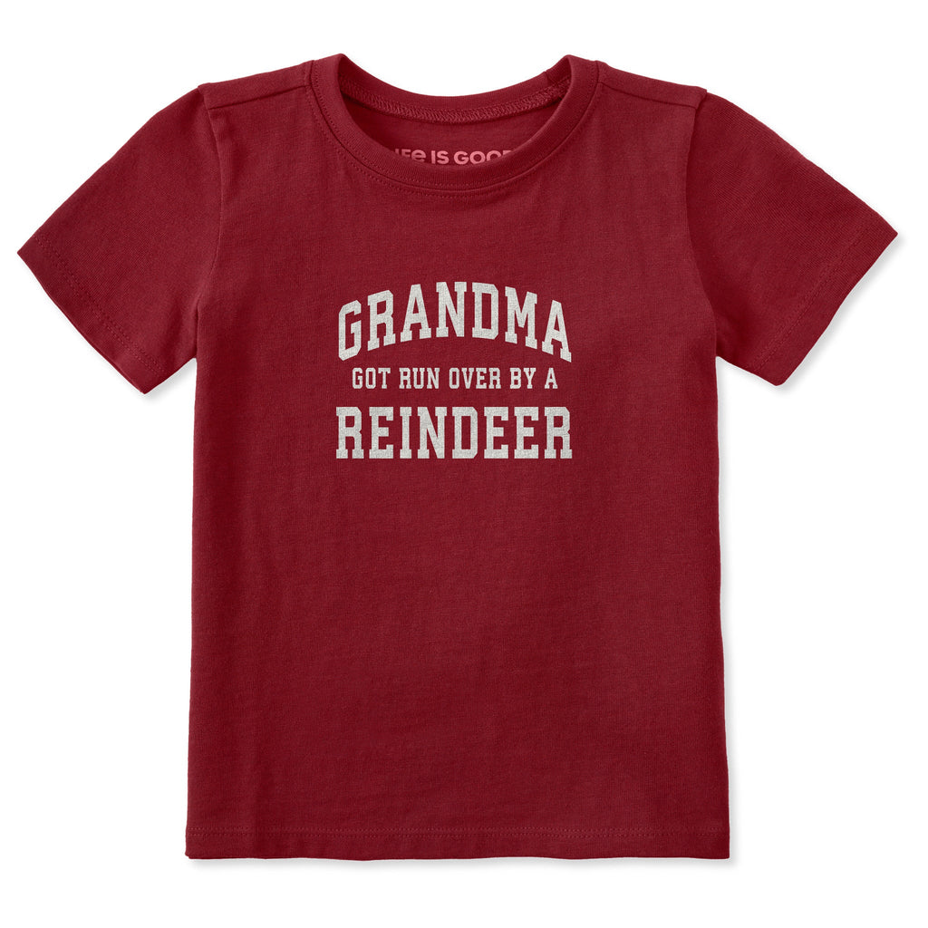Toddler Grandma Got Run Over Arch Short Sleeve Crusher Tee product image 1