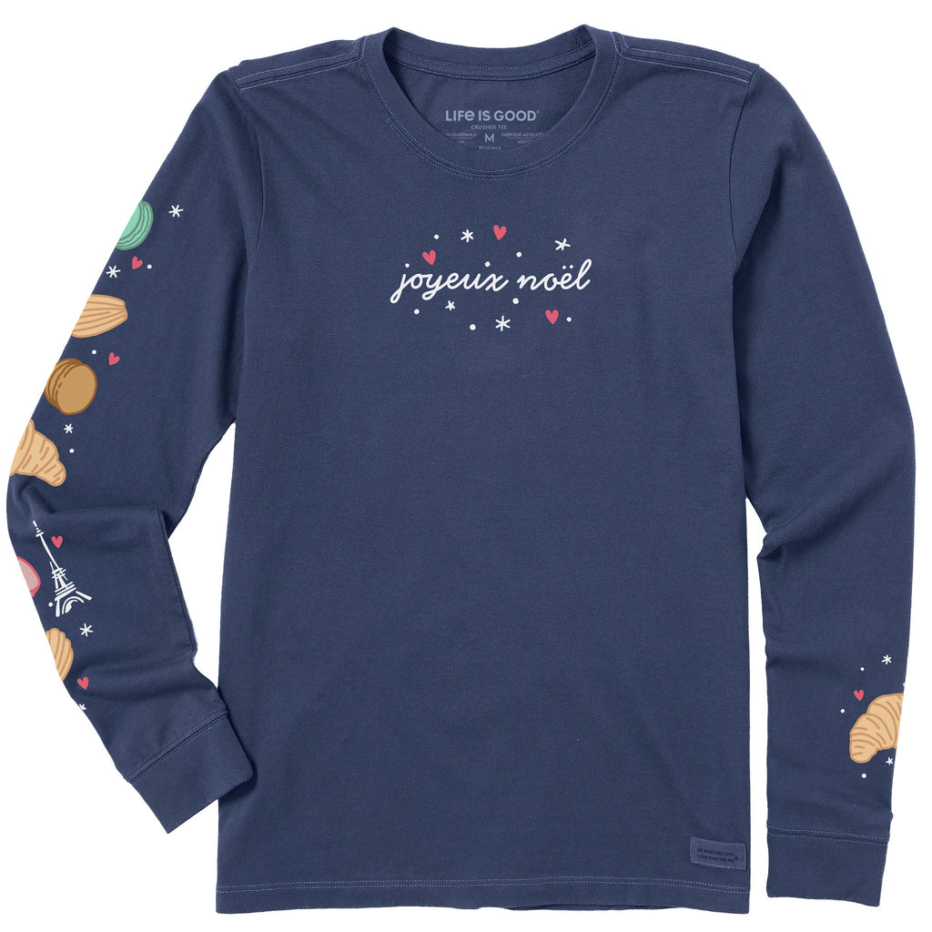 Women's Joyeux Noel Long Sleeve Crusher Tee product image 1